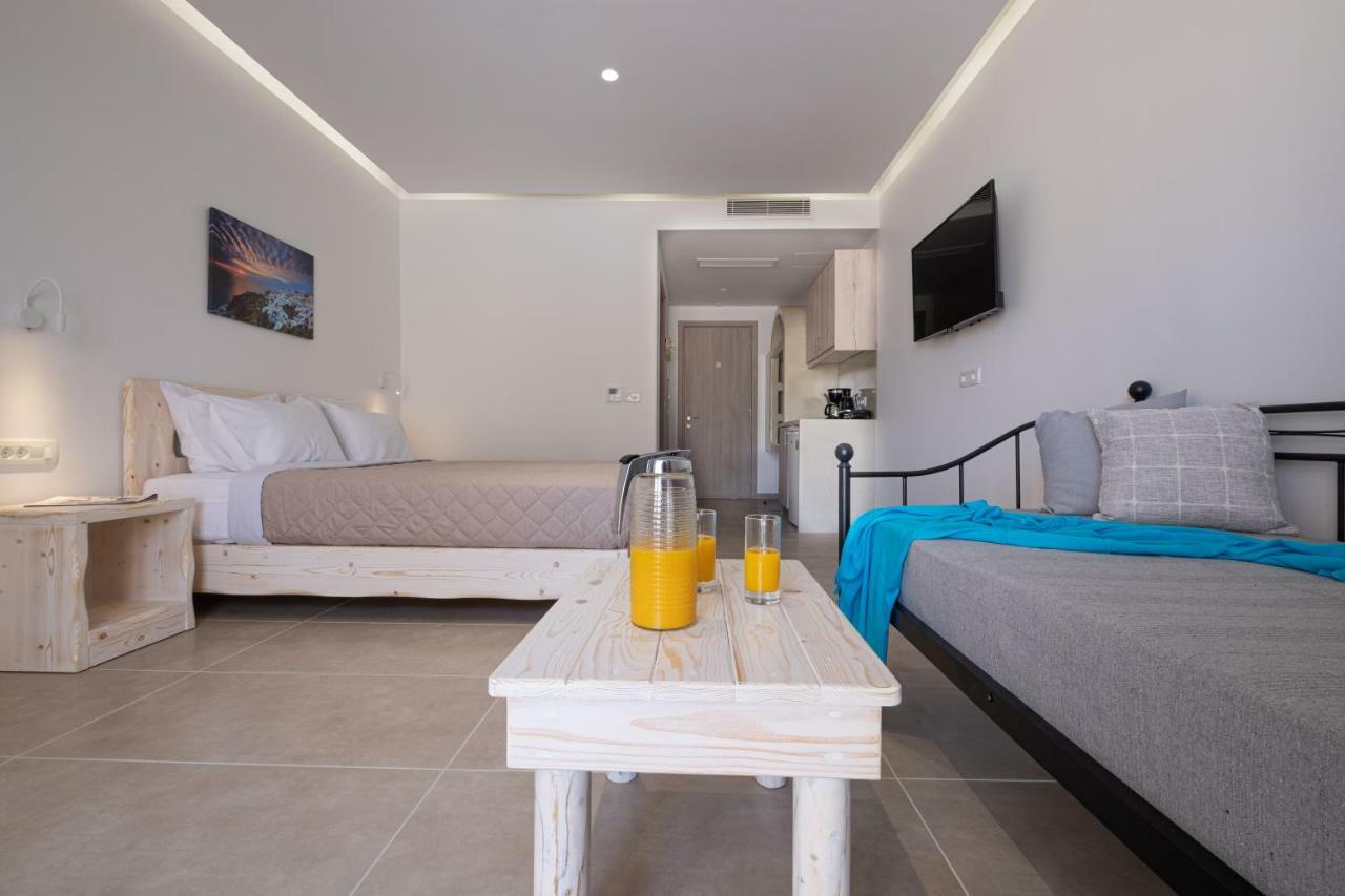 Cyclops Beach Apartments Perivolos  Exterior foto